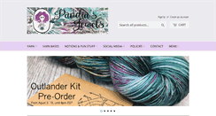 Desktop Screenshot of pandiasjewels.com