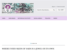 Tablet Screenshot of pandiasjewels.com